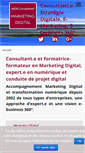Mobile Screenshot of ide-conseil-webmarketing.fr