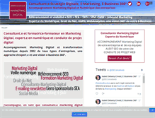 Tablet Screenshot of ide-conseil-webmarketing.fr
